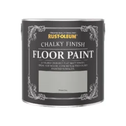 Rust-Oleum Chalky Floor Paint Winter Grey - 2.5L 7 Rust-Oleum Chalky Floor Paint Winter Grey - 2.5L -Cheap Deco Casa Store 12819786 7504940725516824