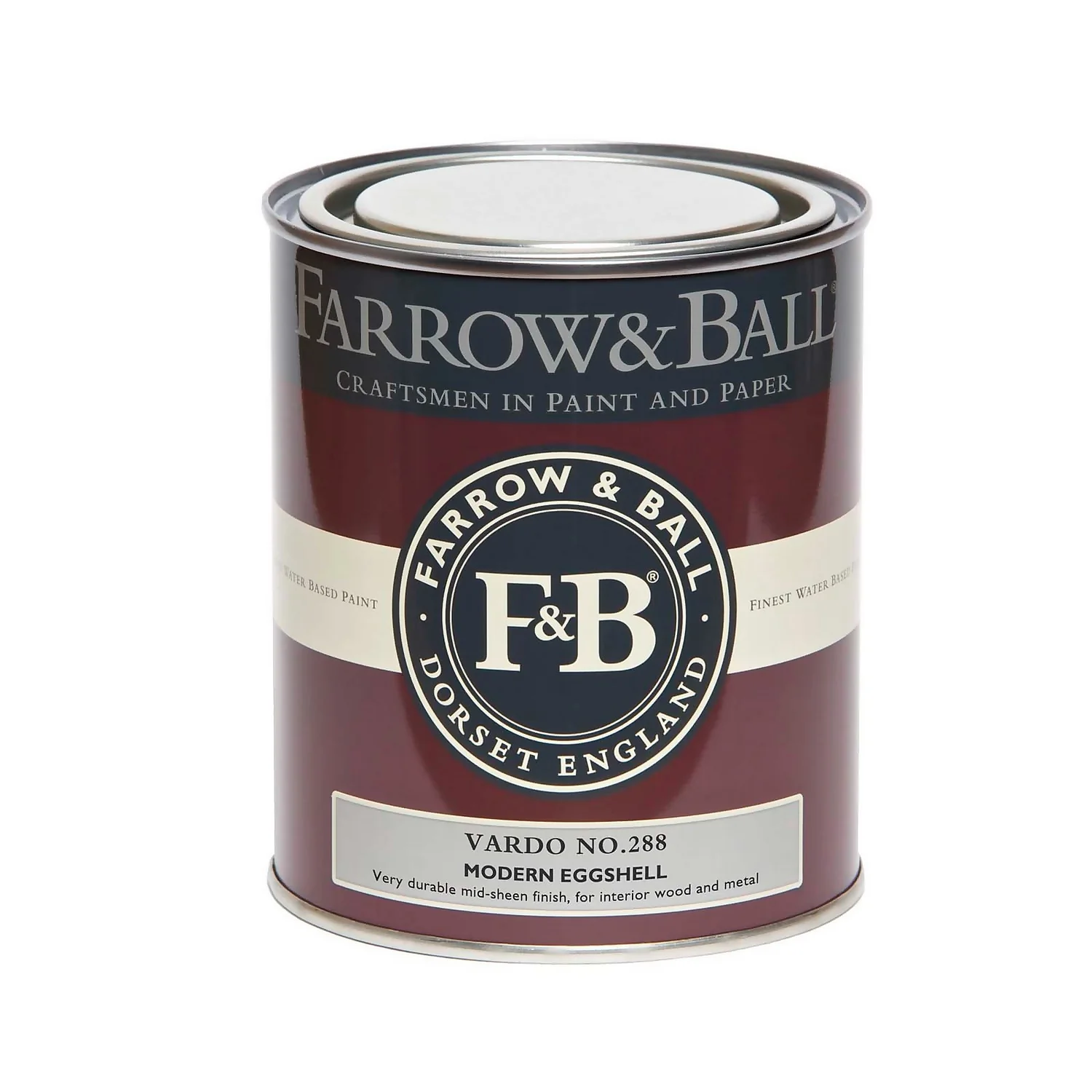 Farrow & Ball Modern Eggshell Paint Vardo - 750ml 4 Farrow & Ball Modern Eggshell Paint Vardo - 750ml - Image 4