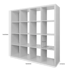 Clever Cube 4x4 Storage Unit - White 11 Clever Cube 4x4 Storage Unit - White -Cheap Deco Casa Store 12821332 1844953391927368