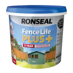 Ronseal Fence Life Plus Paint Sage - 5L 13 Ronseal Fence Life Plus Paint Sage - 5L -Cheap Deco Casa Store 12821351 1614942086864861