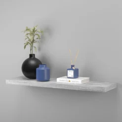 Floating Shelf - Grey Oak - 900 X 235 X 38mm -Cheap Deco Casa Store 12822048 5884876424654919