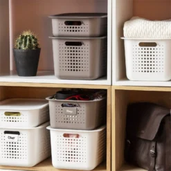 2 Pack Smartstore Wardrobe Basket Tag - Taupe -Cheap Deco Casa Store 12822346 2114833174113718