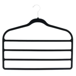 Single Black Velvet Trouser Hanger -Cheap Deco Casa Store 12822495 6734878808949841