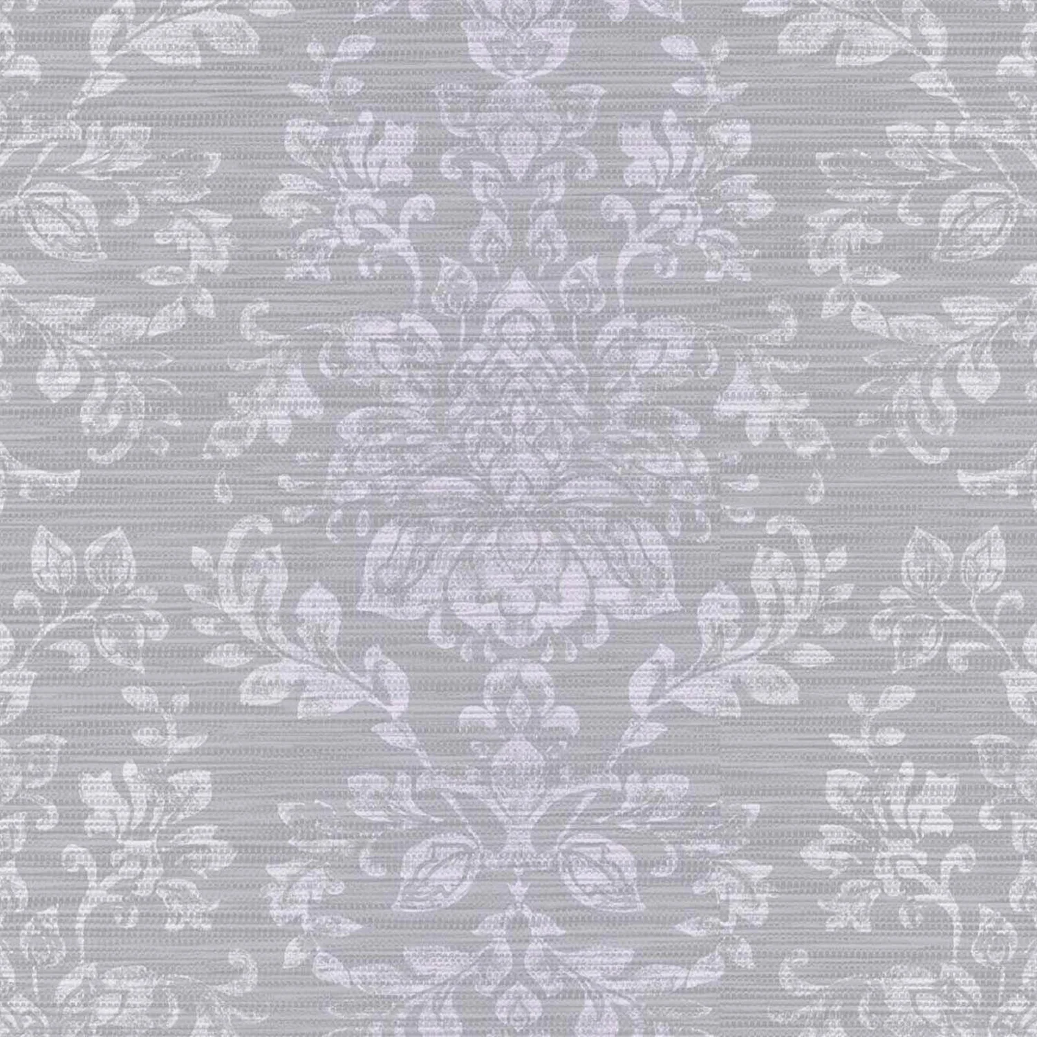 Arthouse Kyasha Damask Embossed Metallic Foil Silver Wallpaper 1 Arthouse Kyasha Damask Embossed Metallic Foil Silver Wallpaper