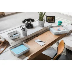 Curver My Style A6 Rectangular Plastic Storage Organiser - Grey -Cheap Deco Casa Store 12823033 1864833226734141