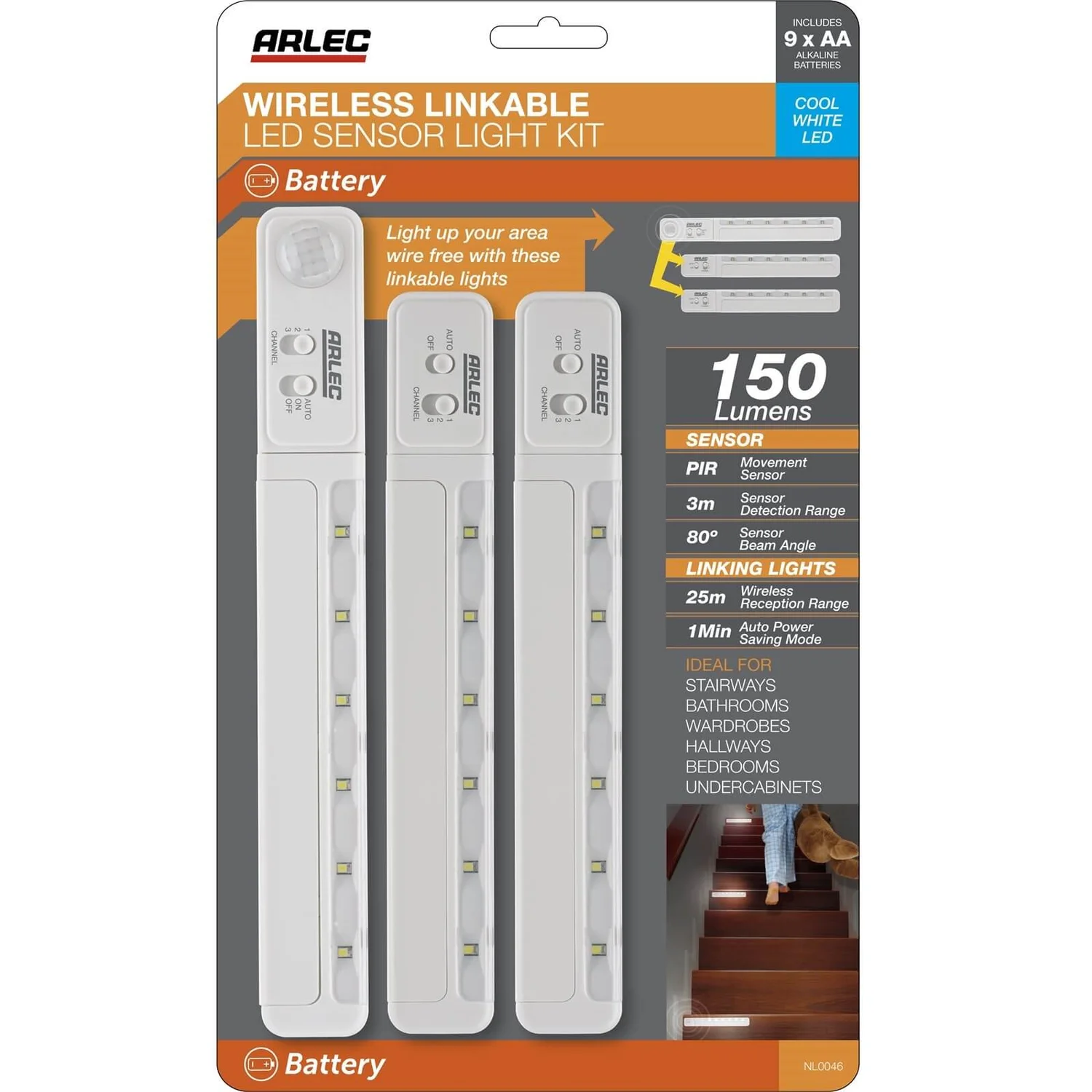 Arlec Wireless Linkable LED Light Kit 7 Arlec Wireless Linkable LED Light Kit - Image 7