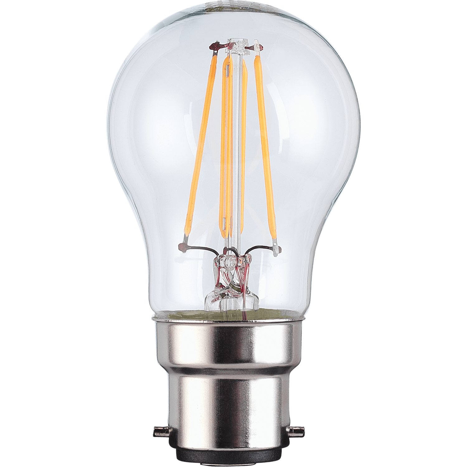 TCP Filament Globe Clear 40W BC Warm Light Bulb - 3 Pack 1 TCP Filament Globe Clear 40W BC Warm Light Bulb - 3 Pack