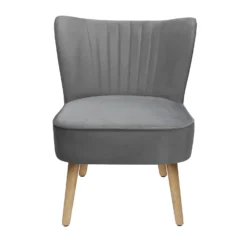 The Occasional Chair - Grey 13 The Occasional Chair - Grey -Cheap Deco Casa Store 12825367 9164862164262274