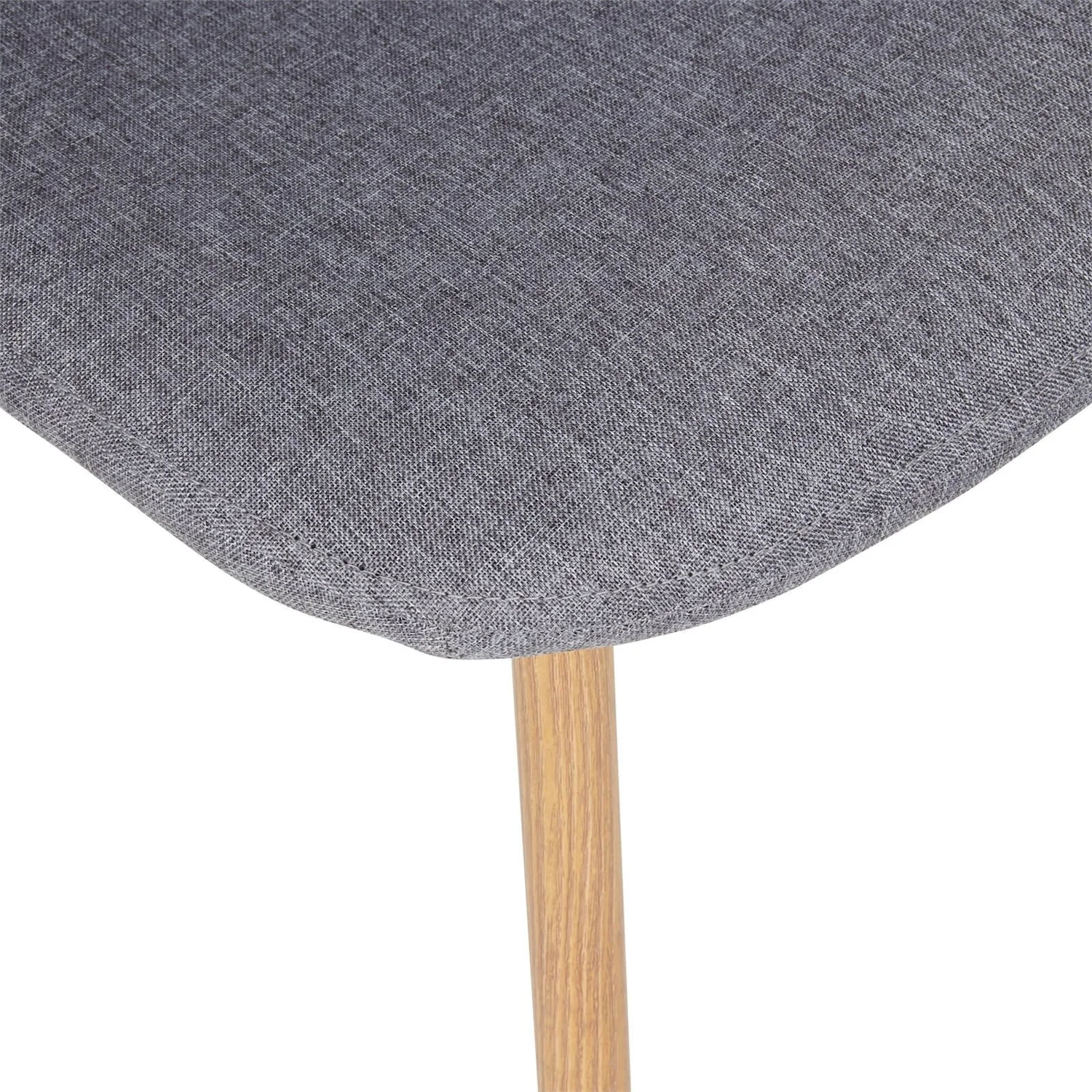 Ludlow Upholstered Dining Chair - Set Of 2 - Grey 6 Ludlow Upholstered Dining Chair - Set Of 2 - Grey - Image 6