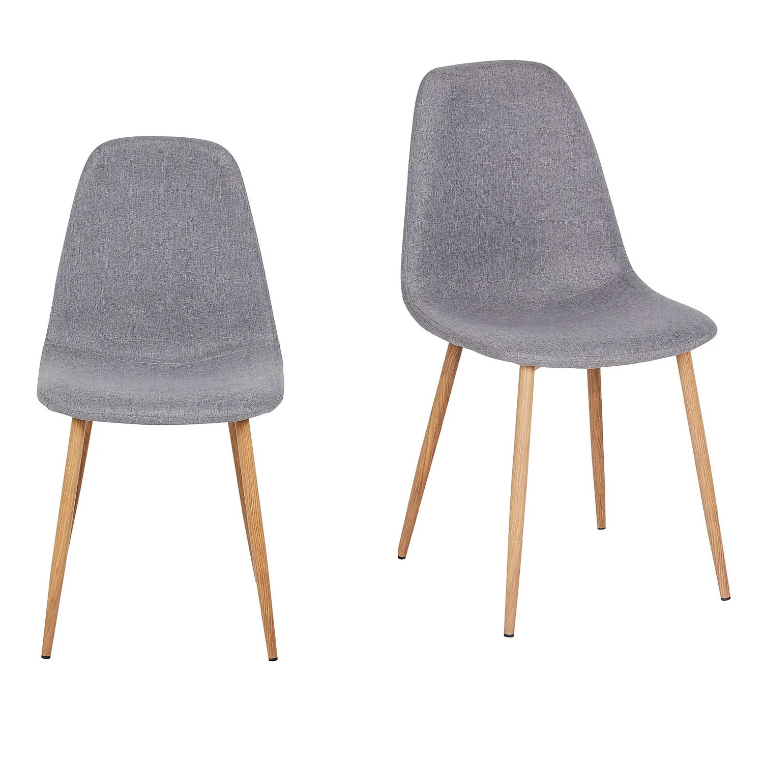 Ludlow Upholstered Dining Chair - Set Of 2 - Grey 1 Ludlow Upholstered Dining Chair - Set Of 2 - Grey
