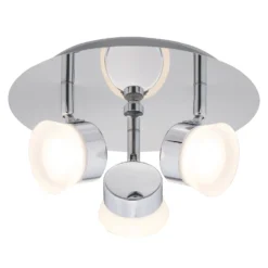 Paisley LED Bathroom Round Plate Spotlight - 3 X 4.5W -Cheap Deco Casa Store 12826177 2224958071525008