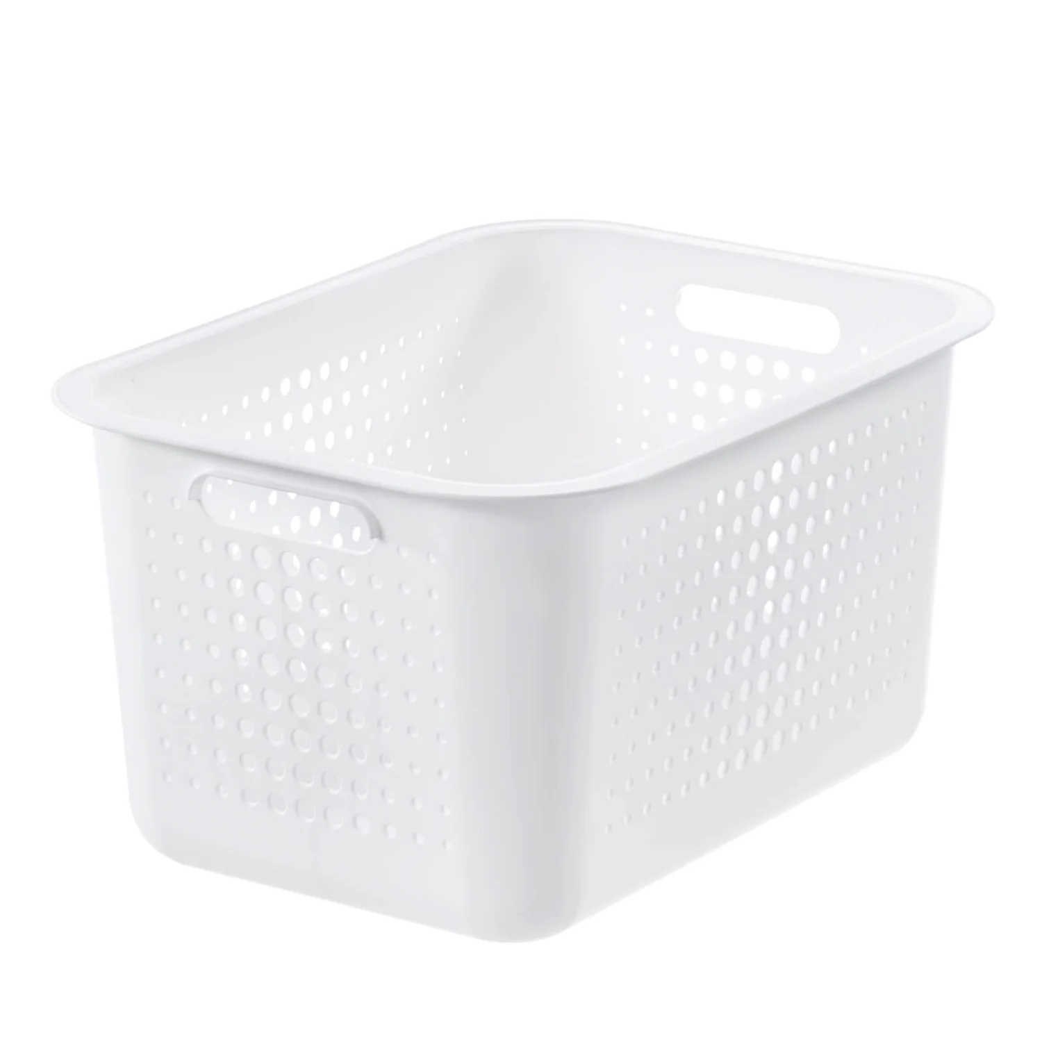 Smartstore 13L Wardrobe Basket - White 1 Smartstore 13L Wardrobe Basket - White