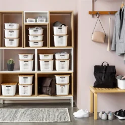 Smartstore 13L Wardrobe Basket - White 11 Smartstore 13L Wardrobe Basket - White -Cheap Deco Casa Store 12826434 9204833173735439