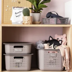 Smartstore 10L Wardrobe Basket - Taupe 8 Smartstore 10L Wardrobe Basket - Taupe -Cheap Deco Casa Store 12826436 1554833174646344