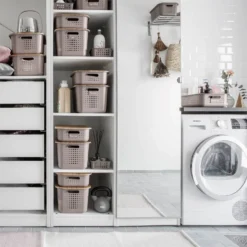 Smartstore 10L Wardrobe Basket - Taupe 9 Smartstore 10L Wardrobe Basket - Taupe -Cheap Deco Casa Store 12826436 7684833174709899