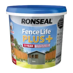 Ronseal Fence Life Plus Paint Slate - 5L 7 Ronseal Fence Life Plus Paint Slate - 5L -Cheap Deco Casa Store 12826707 1844942086944931