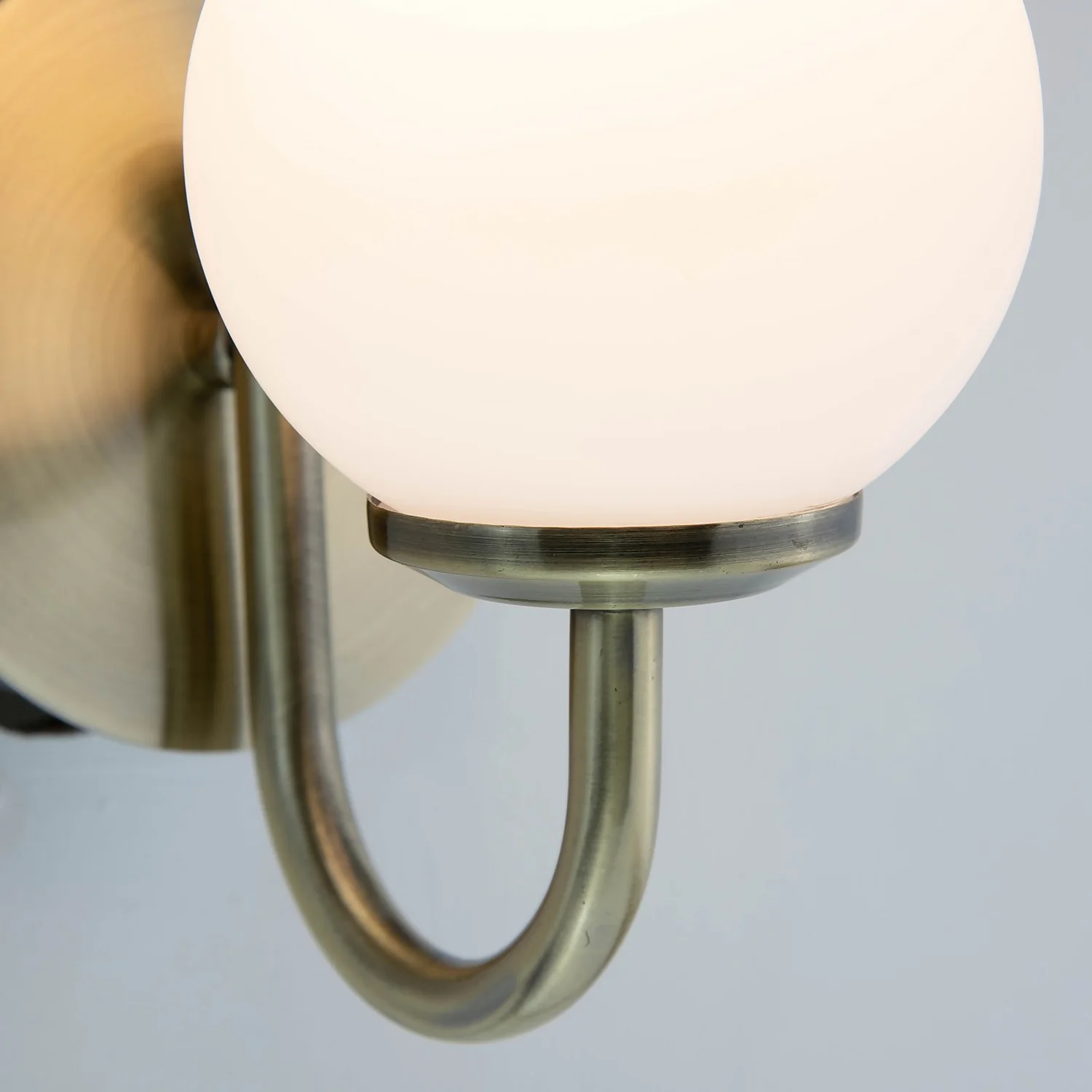 Victoria 6w Antique Brass LED Bathroom Wall Light 8 Victoria 6w Antique Brass LED Bathroom Wall Light - Image 8