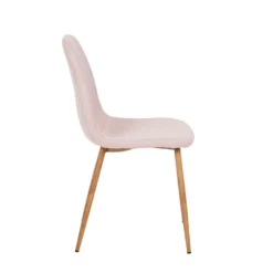Ludlow Upholstered Dining Chair - Set Of 2 - Dusky Pink -Cheap Deco Casa Store 12827653 1084832954379585