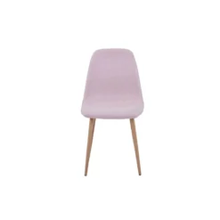 Ludlow Upholstered Dining Chair - Set Of 2 - Dusky Pink -Cheap Deco Casa Store 12827653 1574832954091921