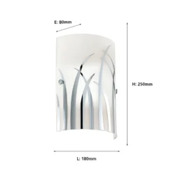 Eglo Rivato Wall Light - Chrome & White 6 Eglo Rivato Wall Light - Chrome & White -Cheap Deco Casa Store 12828274 8534832952351522