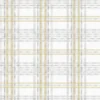 Superfresco Easy Country Tartan Grey & Yellow Wallpaper