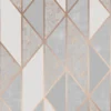 Superfresco Milan Geo Rose Gold Wallpaper