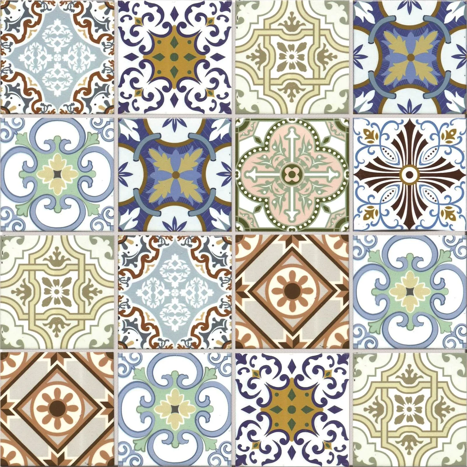 House Of Mosaics Geo Moroccan Large Mosaic Tile (Sample Only) - 150 X 110mm 1 House Of Mosaics Geo Moroccan Large Mosaic Tile (Sample Only) - 150 X 110mm