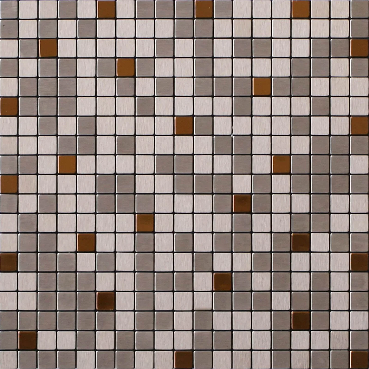 House Of Mosaics Riyadh Bronze Mosaic Tile (Sample Only) - 150 X 110mm 1 House Of Mosaics Riyadh Bronze Mosaic Tile (Sample Only) - 150 X 110mm