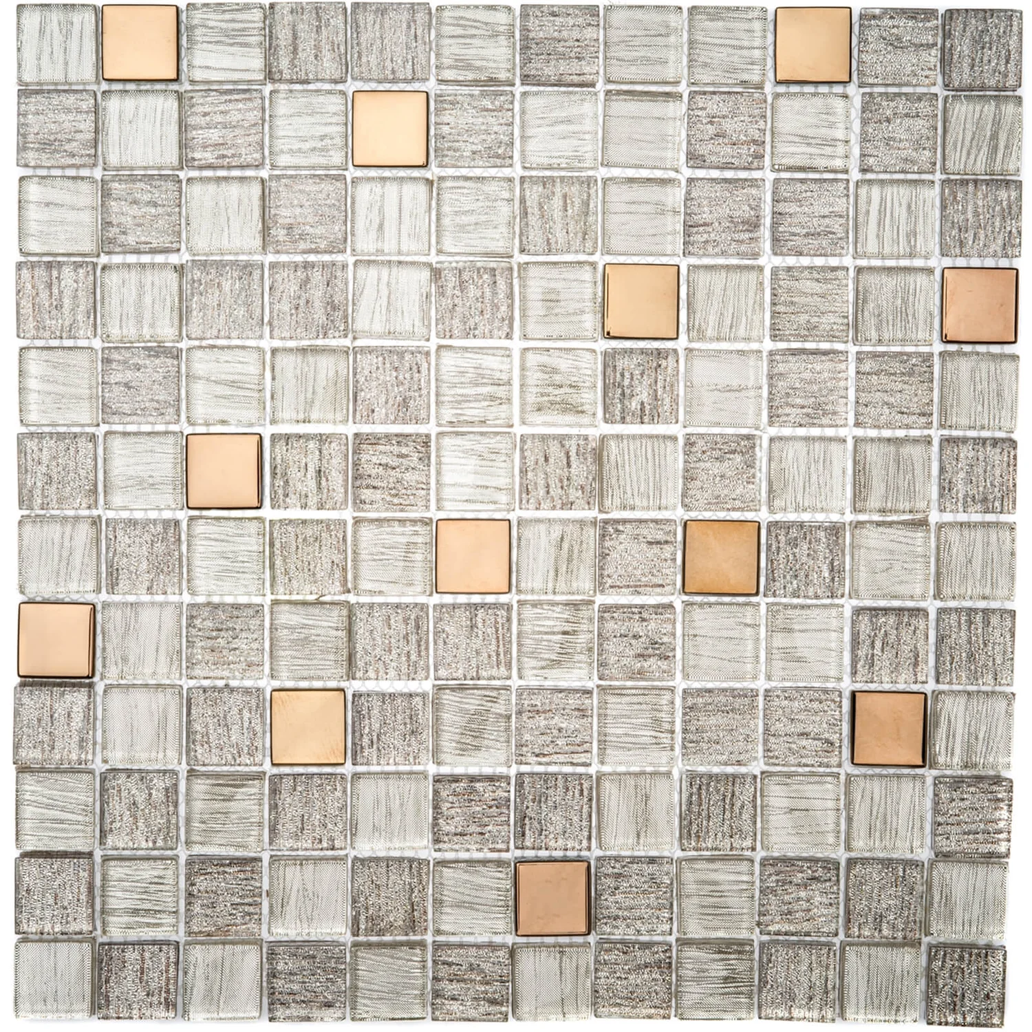 House Of Mosaics Copper Antwerp Mosaic Tile (Sample Only) - 150 X 110mm 1 House Of Mosaics Copper Antwerp Mosaic Tile (Sample Only) - 150 X 110mm