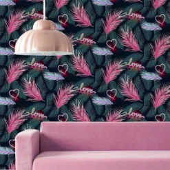 Fresco Neon Love Wallpaper 7 Fresco Neon Love Wallpaper -Cheap Deco Casa Store 12831413 1254843450800003