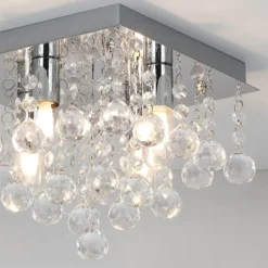 Orlando 23cm Square Flush - Chrome 5 Orlando 23cm Square Flush - Chrome -Cheap Deco Casa Store 12831932 5234832984294205