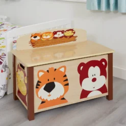 None Jungle Big Toy Box 16 None Jungle Big Toy Box -Cheap Deco Casa Store 12834482 6854833168664404