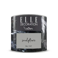 ELLE Decoration By Crown Flat Matt Paint Sculpture - Tester 125ml -Cheap Deco Casa Store 12834796 1204873591420968