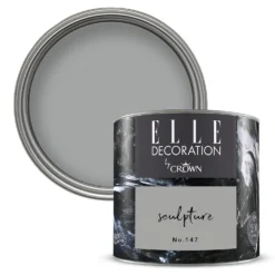 ELLE Decoration By Crown Flat Matt Paint Sculpture - Tester 125ml