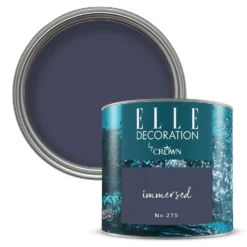 ELLE Decoration By Crown Flat Matt Paint Immersed - 125ml
