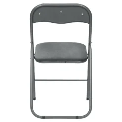 Folding Chair - Dark Grey 8 Folding Chair - Dark Grey -Cheap Deco Casa Store 12834894 1355019784693707