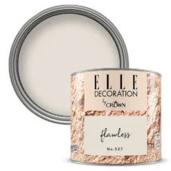 ELLE Decoration By Crown Flat Matt Paint Flawless - Tester 125ml