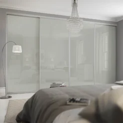 Duo Sliding Wardrobe Door Bronze Mirror /Arctic White Glass With Aluminium Frame (W)914mm 7 Duo Sliding Wardrobe Door Bronze Mirror /Arctic White Glass With Aluminium Frame (W)914mm -Cheap Deco Casa Store 12835147 2044833223012575