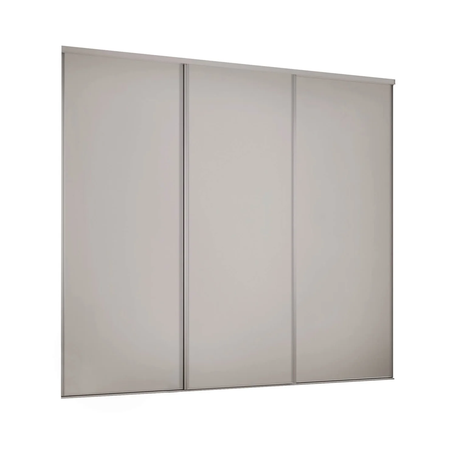 Classic 3 Door Sliding Wardrobe Kit Cashmere Panel (W)2216 X (H)2260mm 1 Classic 3 Door Sliding Wardrobe Kit Cashmere Panel (W)2216 X (H)2260mm