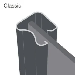 Classic 3 Door Sliding Wardrobe Kit Cashmere Panel (W)1760 X (H)2260mm 7 Classic 3 Door Sliding Wardrobe Kit Cashmere Panel (W)1760 X (H)2260mm -Cheap Deco Casa Store 12835468 1565033059058034