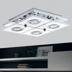 Eglo Cabo Flush Light - Chrome
