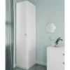 Fitted Bedroom Shaker Single Wardrobe - White
