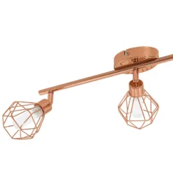Eglo Zapata Triple Spotlight - Copper -Cheap Deco Casa Store 12836886 1174843502964471