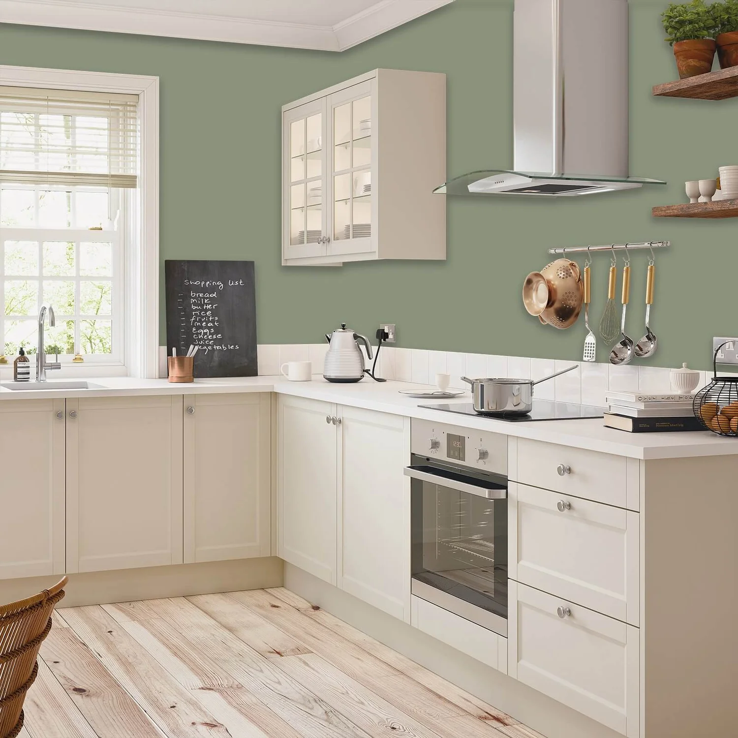 Homebase Kitchen Matt Paint - Chinese Evergreen 2.5L 3 Homebase Kitchen Matt Paint - Chinese Evergreen 2.5L - Image 3