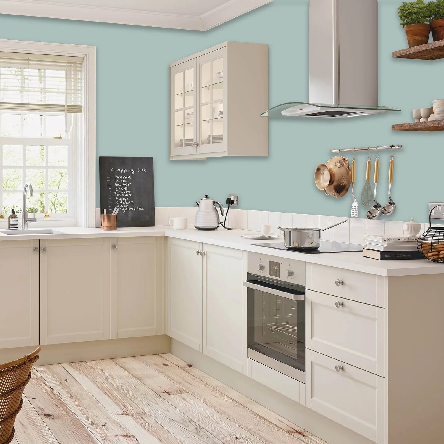 Homebase Kitchen Matt Paint - Duck Egg 2.5L 3 Homebase Kitchen Matt Paint - Duck Egg 2.5L - Image 3