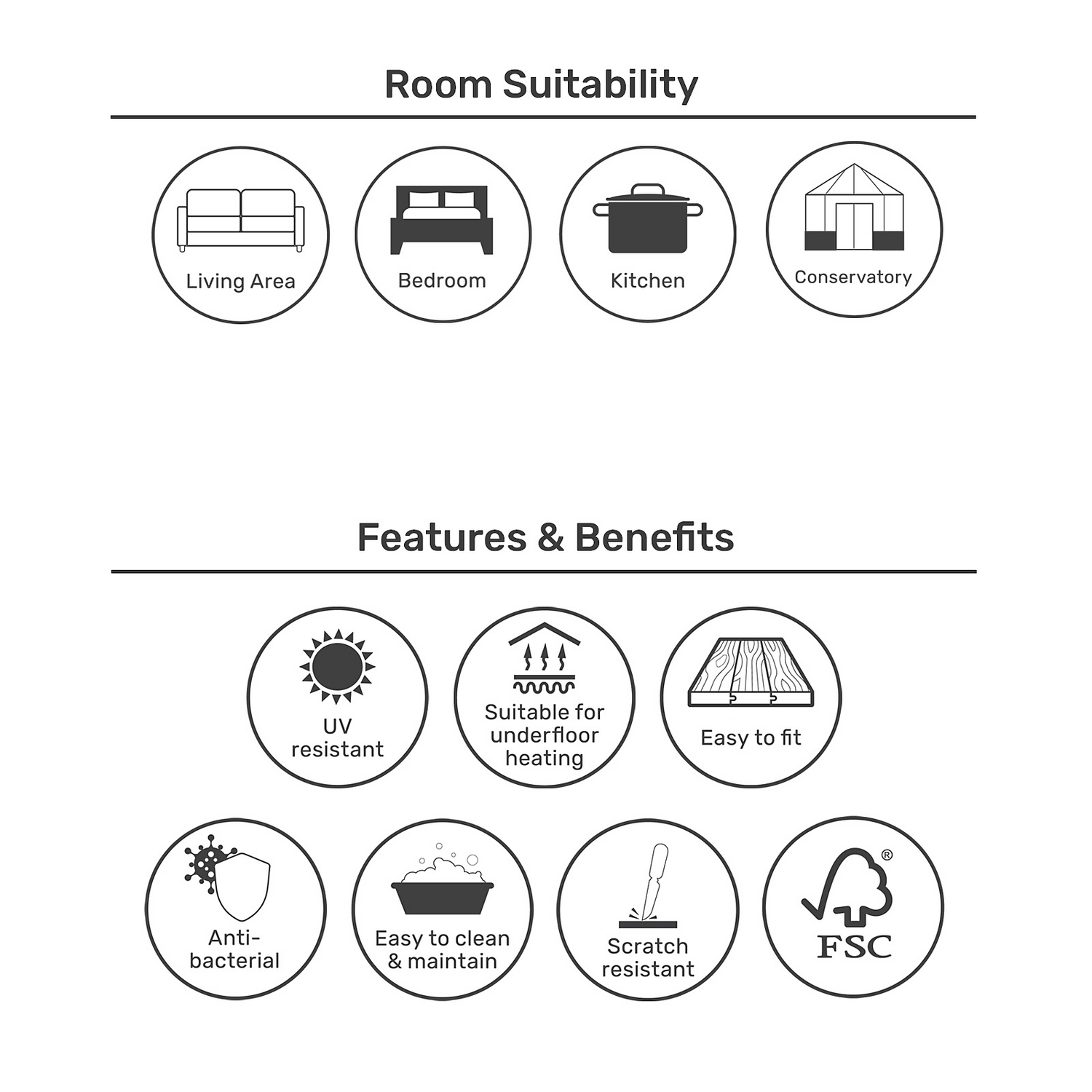 EGGER HOME Beaumont Oak 6mm Laminate Flooring 4 EGGER HOME Beaumont Oak 6mm Laminate Flooring - Image 4