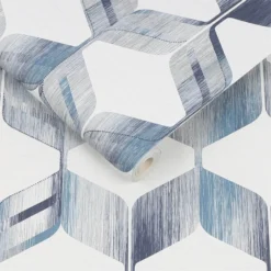 Fresco Maya Wallpaper - Blue 5 Fresco Maya Wallpaper - Blue -Cheap Deco Casa Store 12837893 8214833225464385