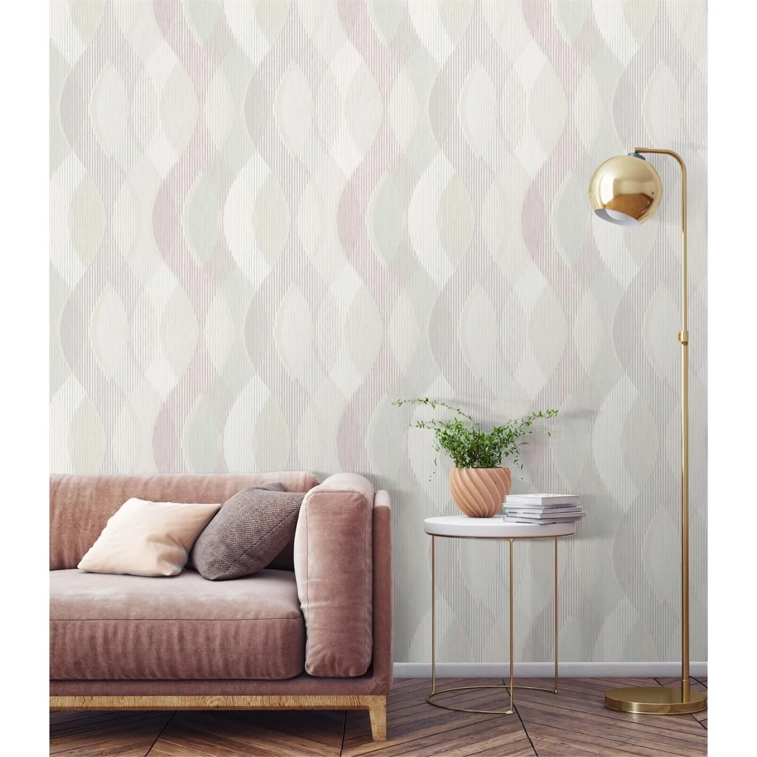 Grandeco Madeleine Blush Wallpaper 2 Grandeco Madeleine Blush Wallpaper - Image 2