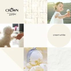 Crown Walls & Ceilings Matt Emulsion Paint Cream White - 2.5L 14 Crown Walls & Ceilings Matt Emulsion Paint Cream White - 2.5L -Cheap Deco Casa Store 12838321 2174969531694007