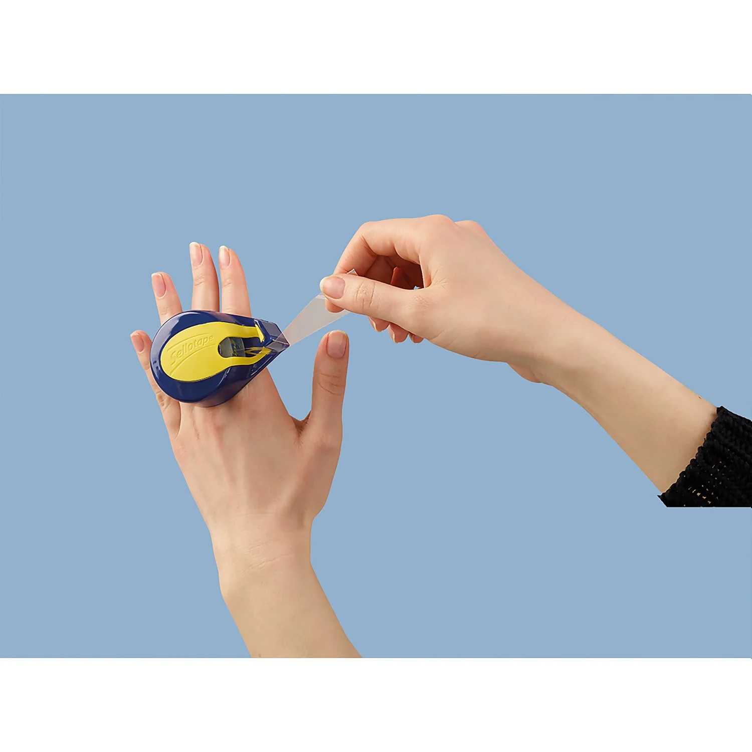 Sellotape On-Hand Dispenser Refills Super Clear Tape 2 Rolls 6 Sellotape On-Hand Dispenser Refills Super Clear Tape 2 Rolls - Image 6